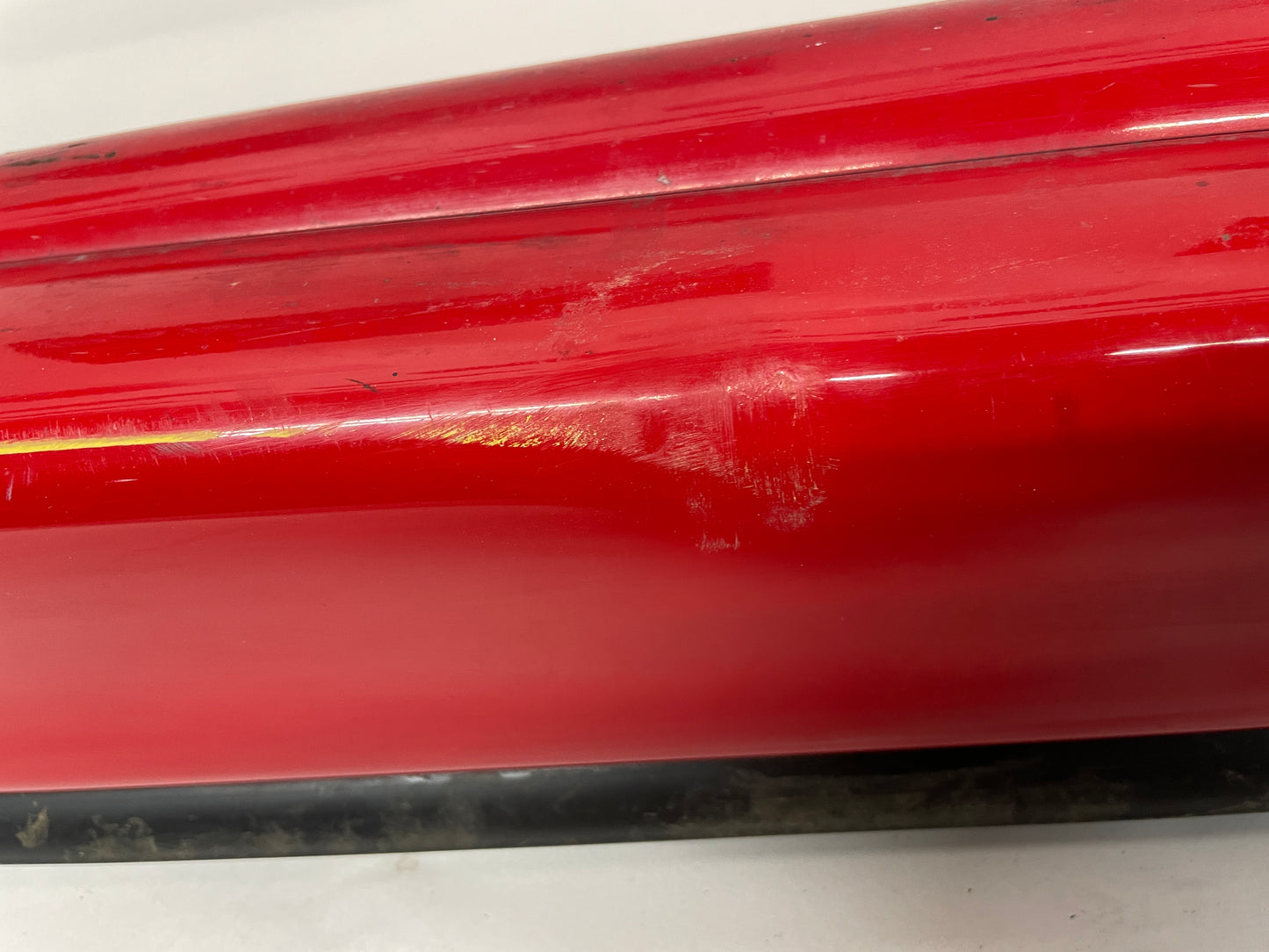 2004 Pontiac GTO RH Passenger Rocker Molding Side Skirt Red OEM - Day's Parts Yard