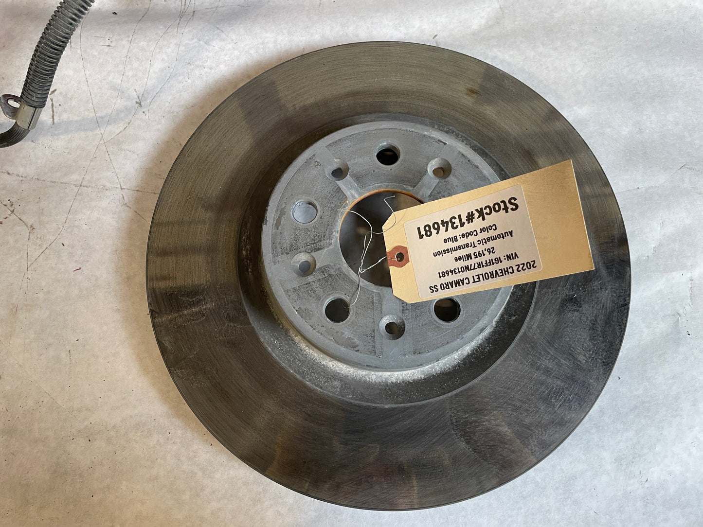 2022 Chevy Camaro SS Front Brembo Calipers and Rotors OEM - Day's Parts Yard