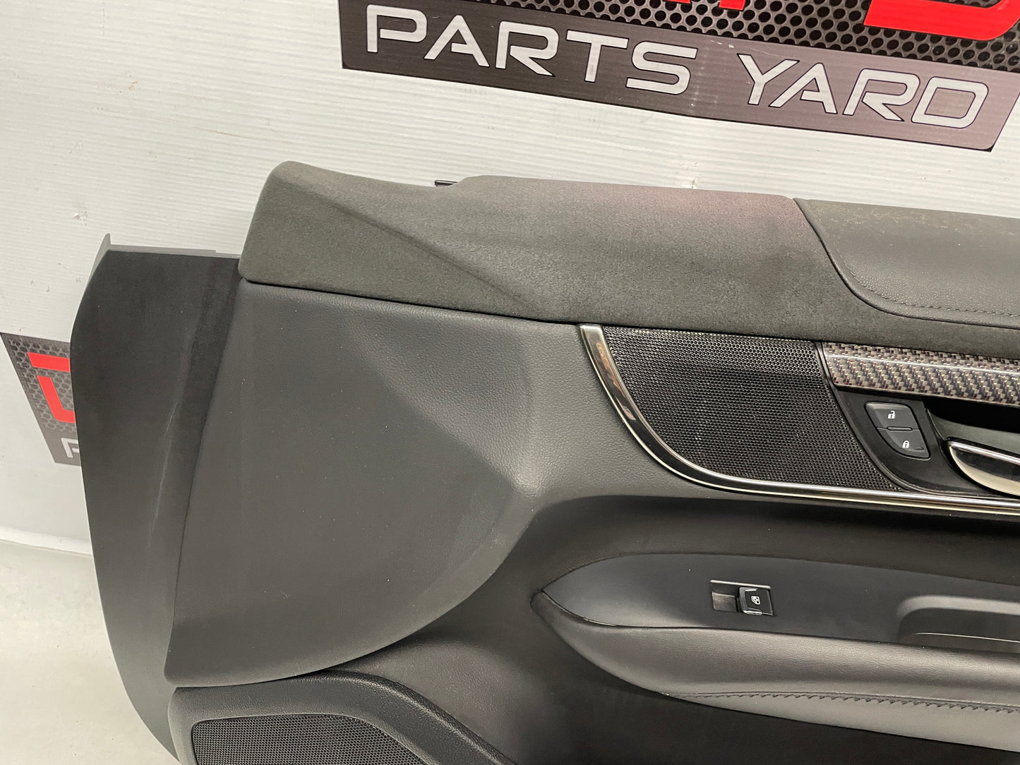2016 Cadillac ATS-V Coupe RH Passenger Front Interior Door Card Panel Trim OEM - Day's Parts Yard