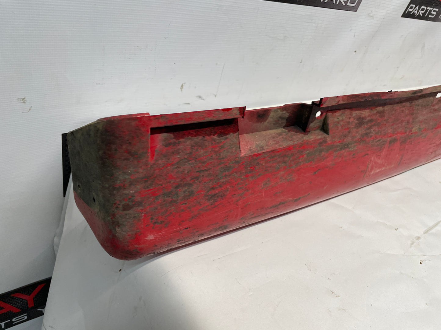 2004 Pontiac GTO RH Passenger Rocker Molding Side Skirt Red OEM - Day's Parts Yard