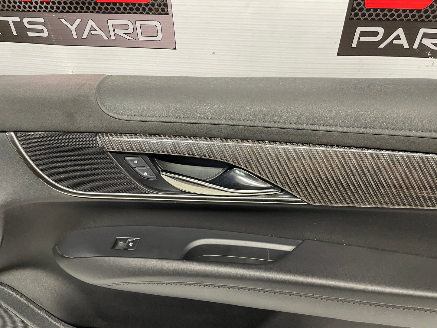 2016 Cadillac ATS-V Coupe RH Passenger Front Interior Door Card Panel Trim OEM - Day's Parts Yard
