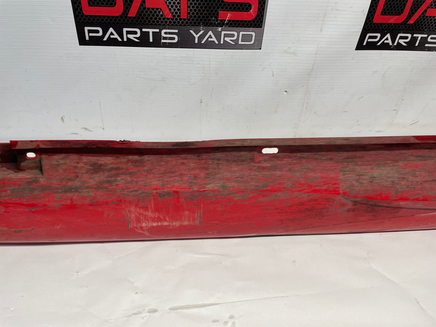 2004 Pontiac GTO RH Passenger Rocker Molding Side Skirt Red OEM - Day's Parts Yard