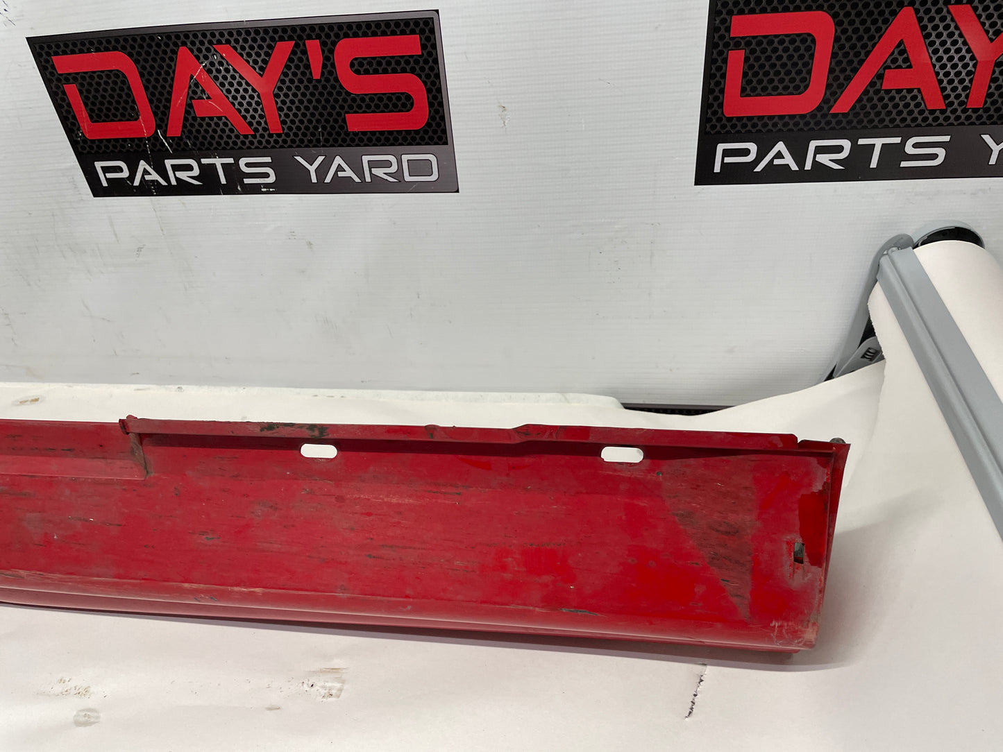 2004 Pontiac GTO RH Passenger Rocker Molding Side Skirt Red OEM - Day's Parts Yard