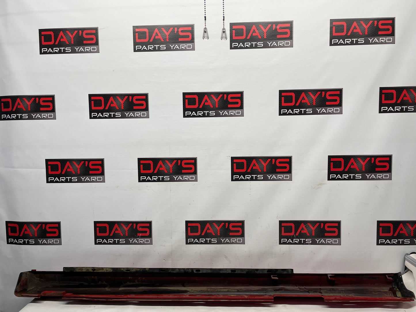 2004 Pontiac GTO RH Passenger Rocker Molding Side Skirt Red OEM - Day's Parts Yard