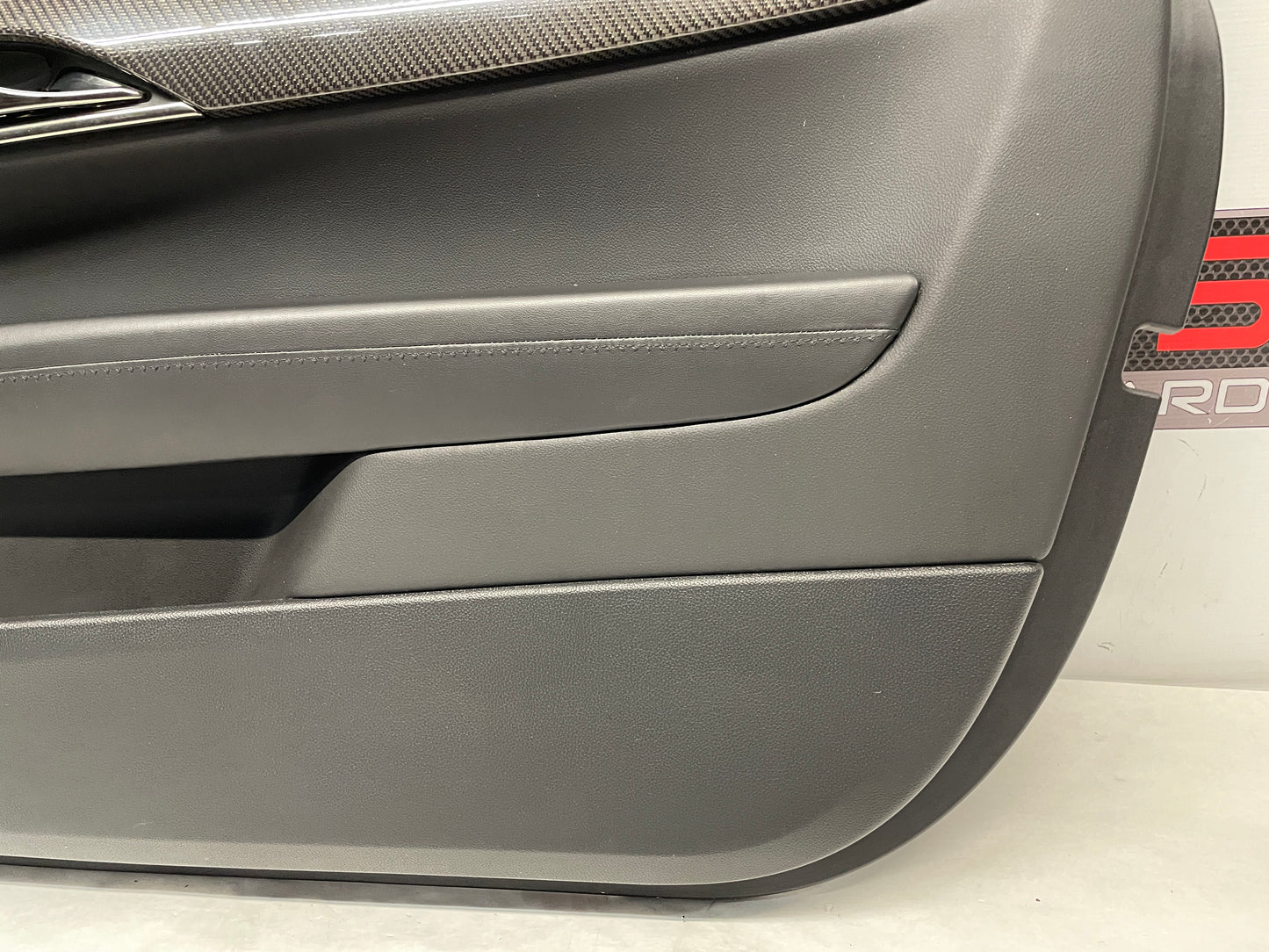 2016 Cadillac ATS-V Coupe RH Passenger Front Interior Door Card Panel Trim OEM - Day's Parts Yard