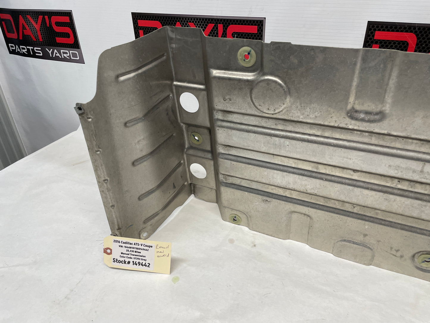 2016 Cadillac ATS-V Coupe Rear Body Exhaust Heat Shield OEM - Day's Parts Yard