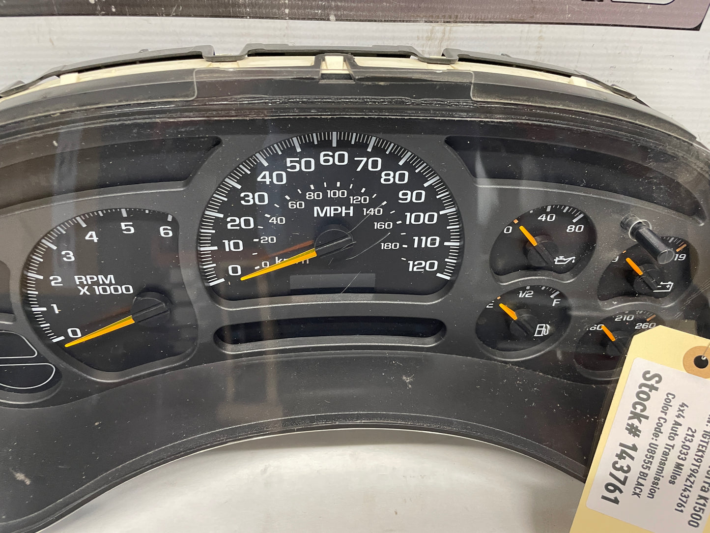 2004 GMC Sierra K1500 Speedometer Gauge Cluster Instrument Panel Dorman - Day's Parts Yard
