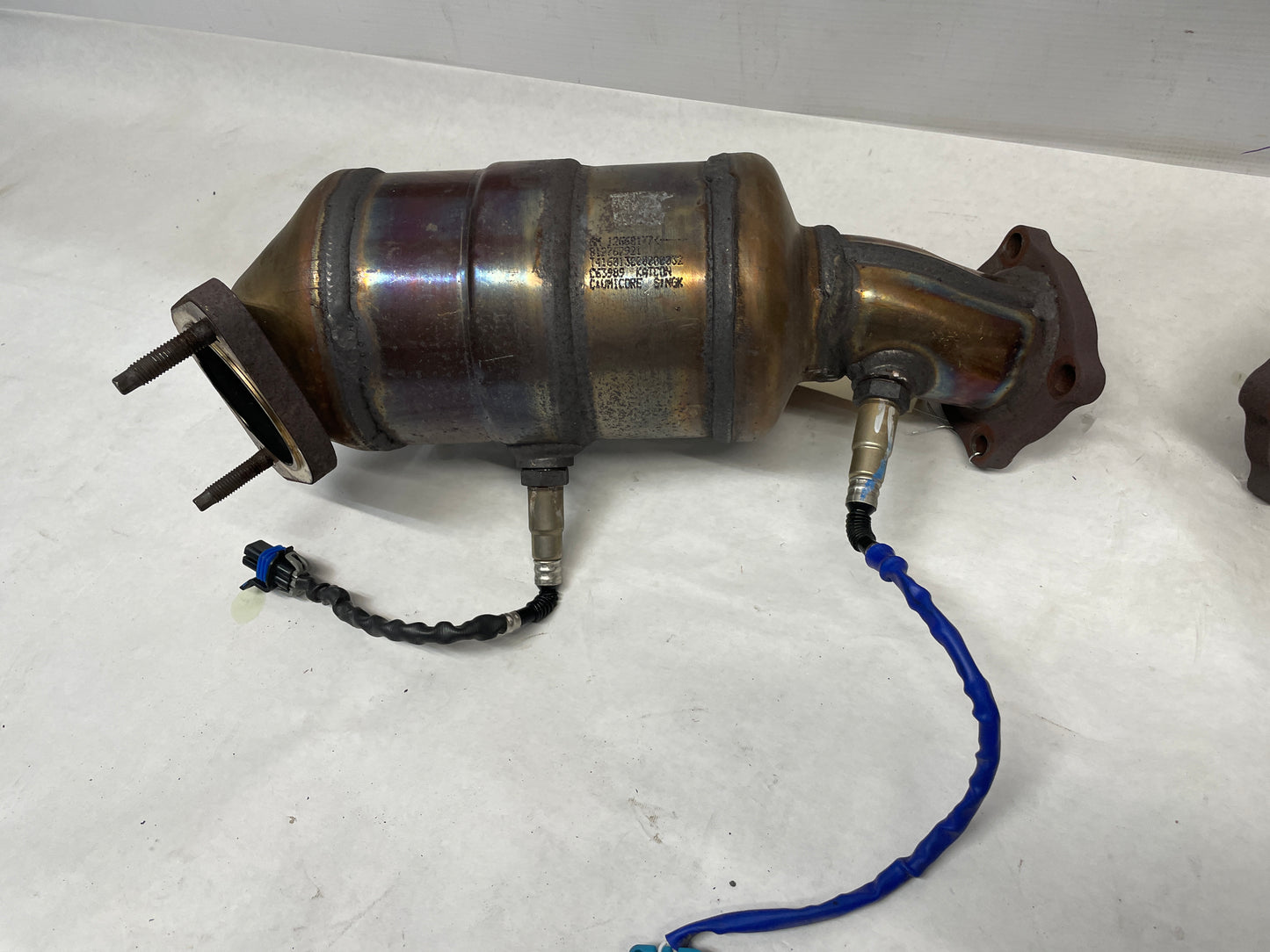 2016 Cadillac ATS-V Coupe RH & LH Exhaust Catalytic Converters OEM - Day's Parts Yard