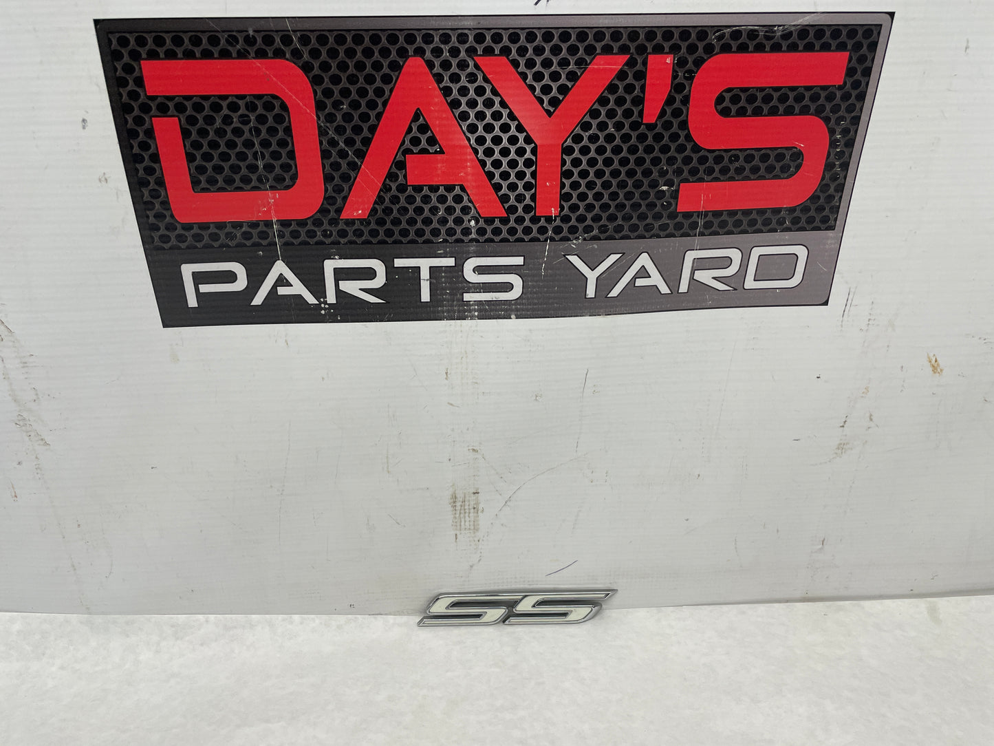 2014 Chevy SS Sedan Trunk SS Emblem OEM - Day's Parts Yard