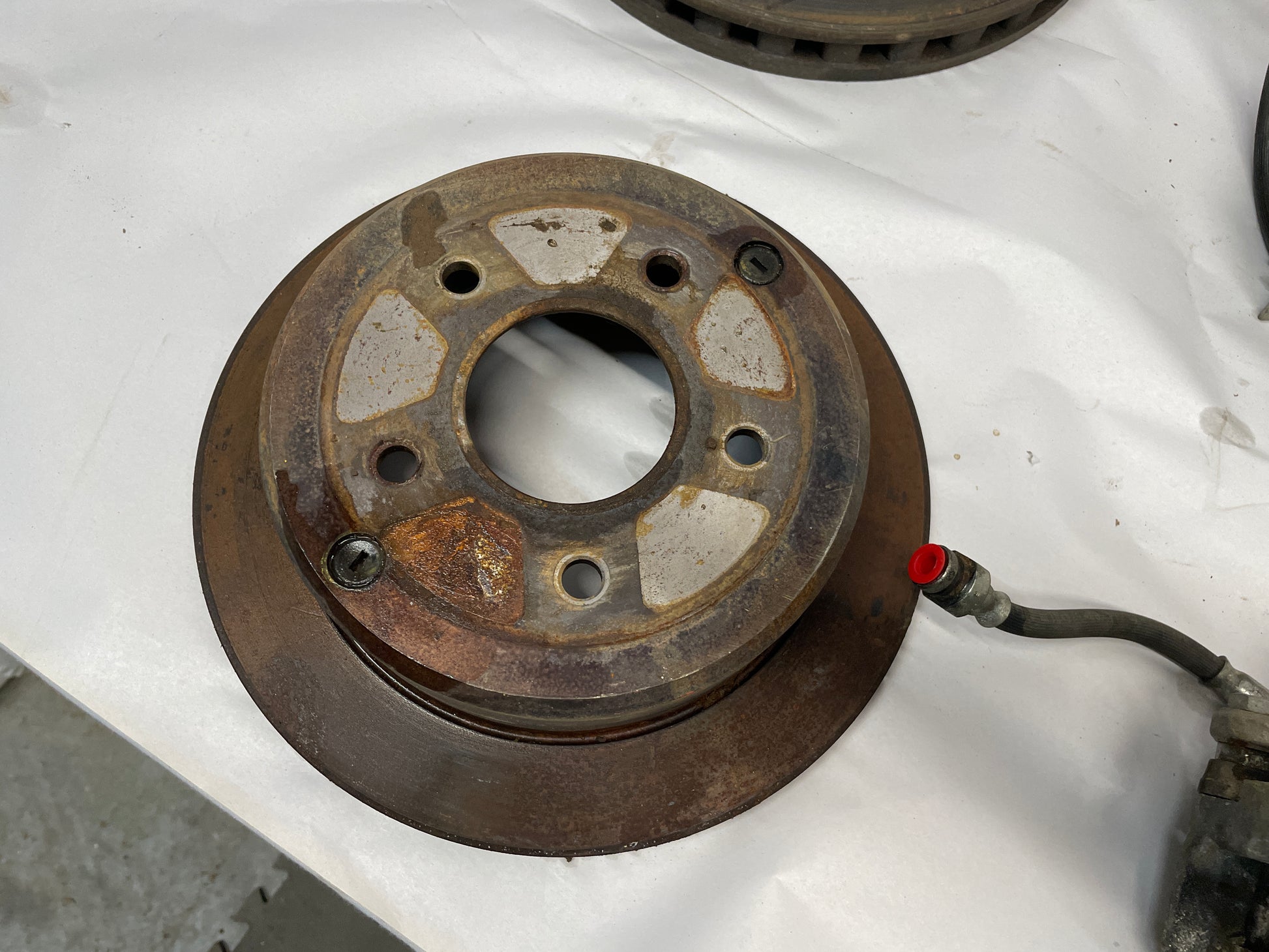 2004 Pontiac GTO PBR Brake Calipers and Rotors Front & Rear OEM - Day's Parts Yard