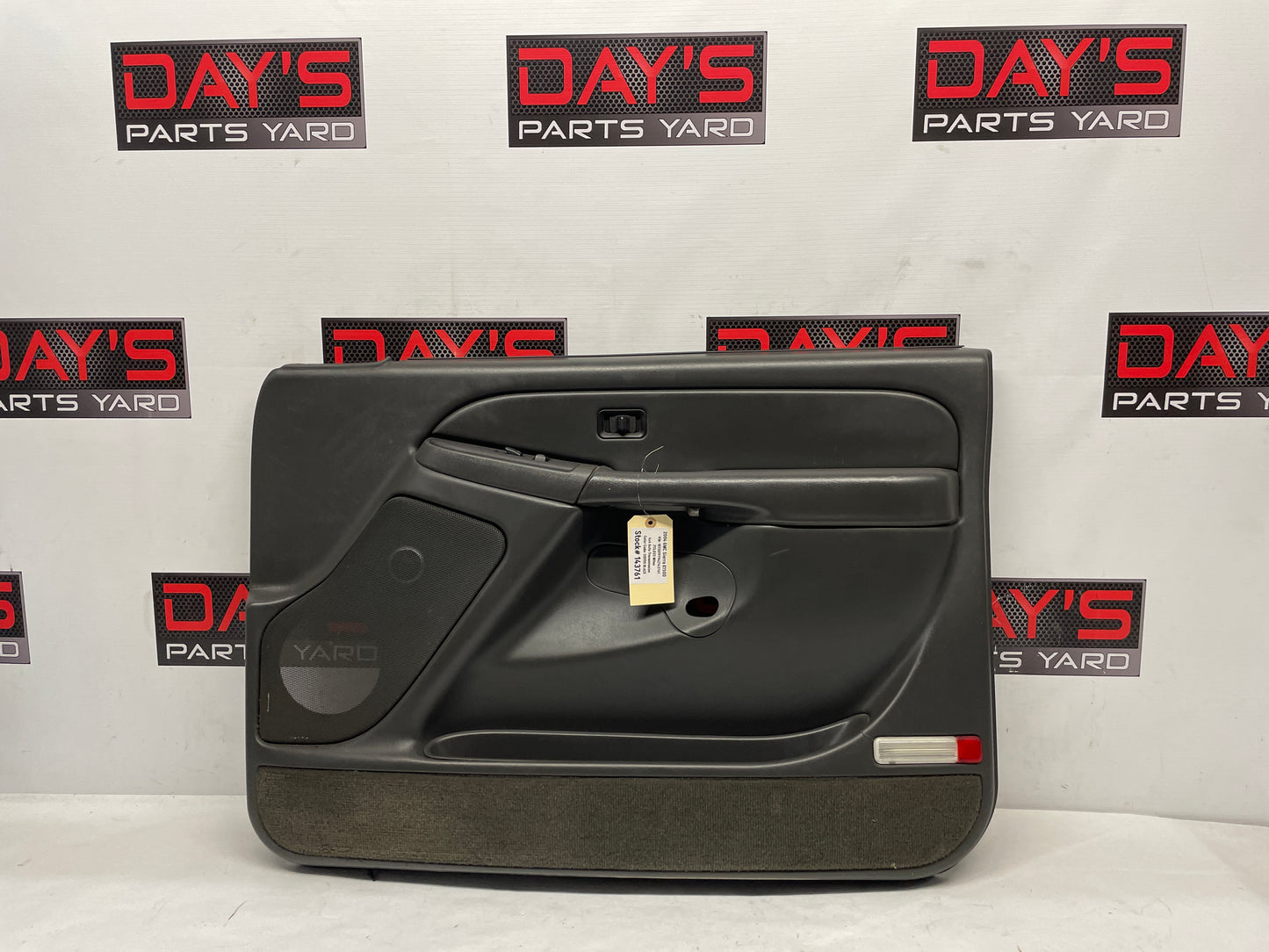 2004 GMC Sierra K1500 RH Passenger Front Door Panel Dark Pewter OEM - Day's Parts Yard