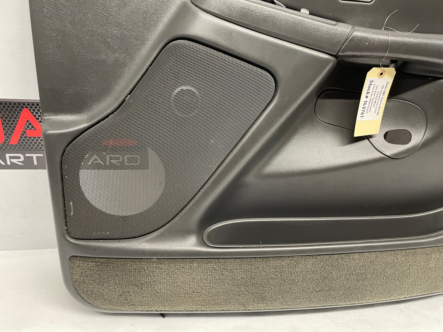 2004 GMC Sierra K1500 RH Passenger Front Door Panel Dark Pewter OEM - Day's Parts Yard