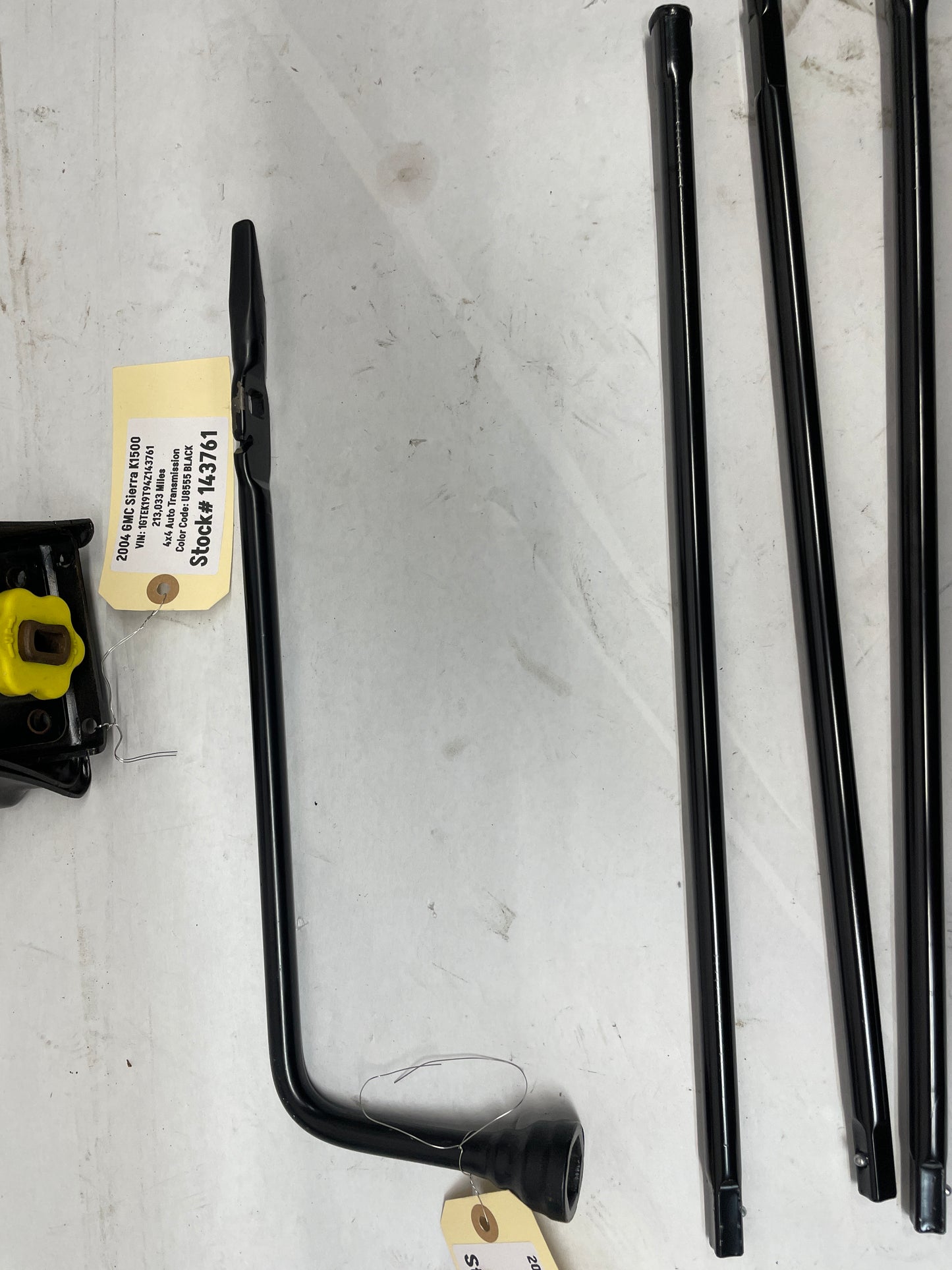 2004 GMC Sierra K1500 Factory Spare Tire Tool Kit w/ Jack OEM - Day's Parts Yard