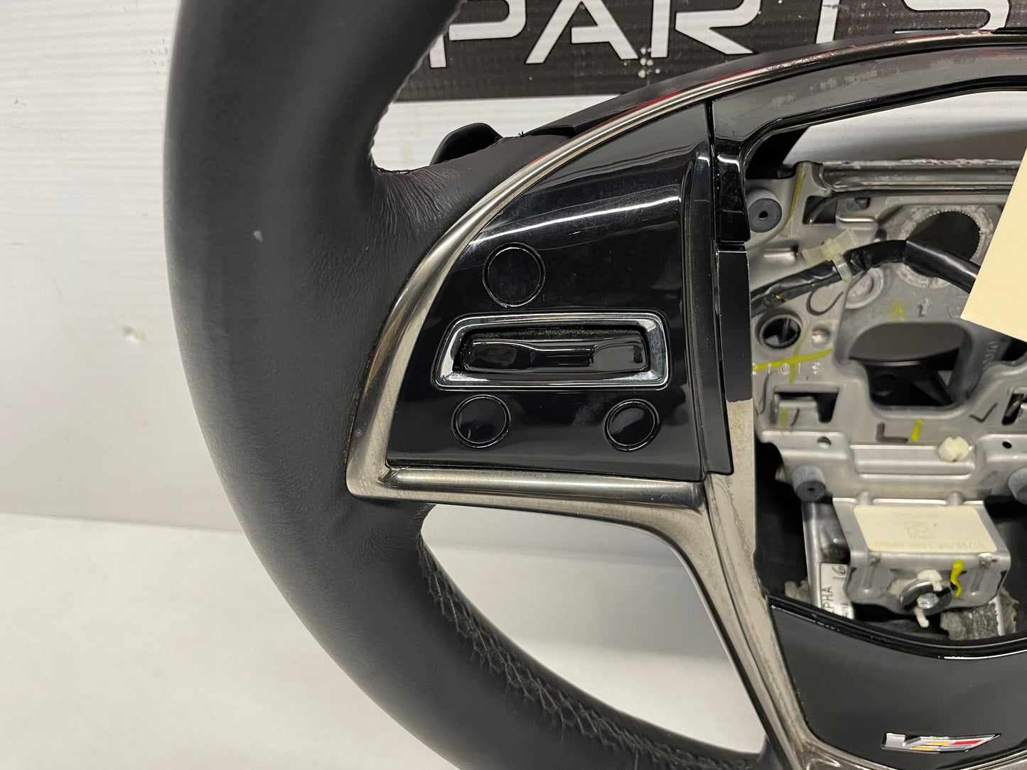 2016 Cadillac ATS-V Coupe Leather M6 Manual Steering Wheel OEM - Day's Parts Yard