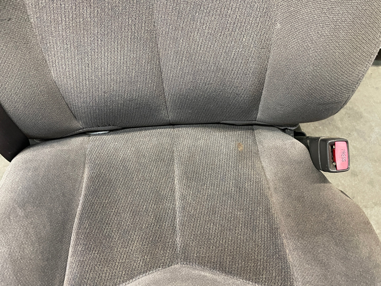 2004 GMC Sierra K1500 RH Passenger Front Seat Gray Cloth OEM - Day's Parts Yard