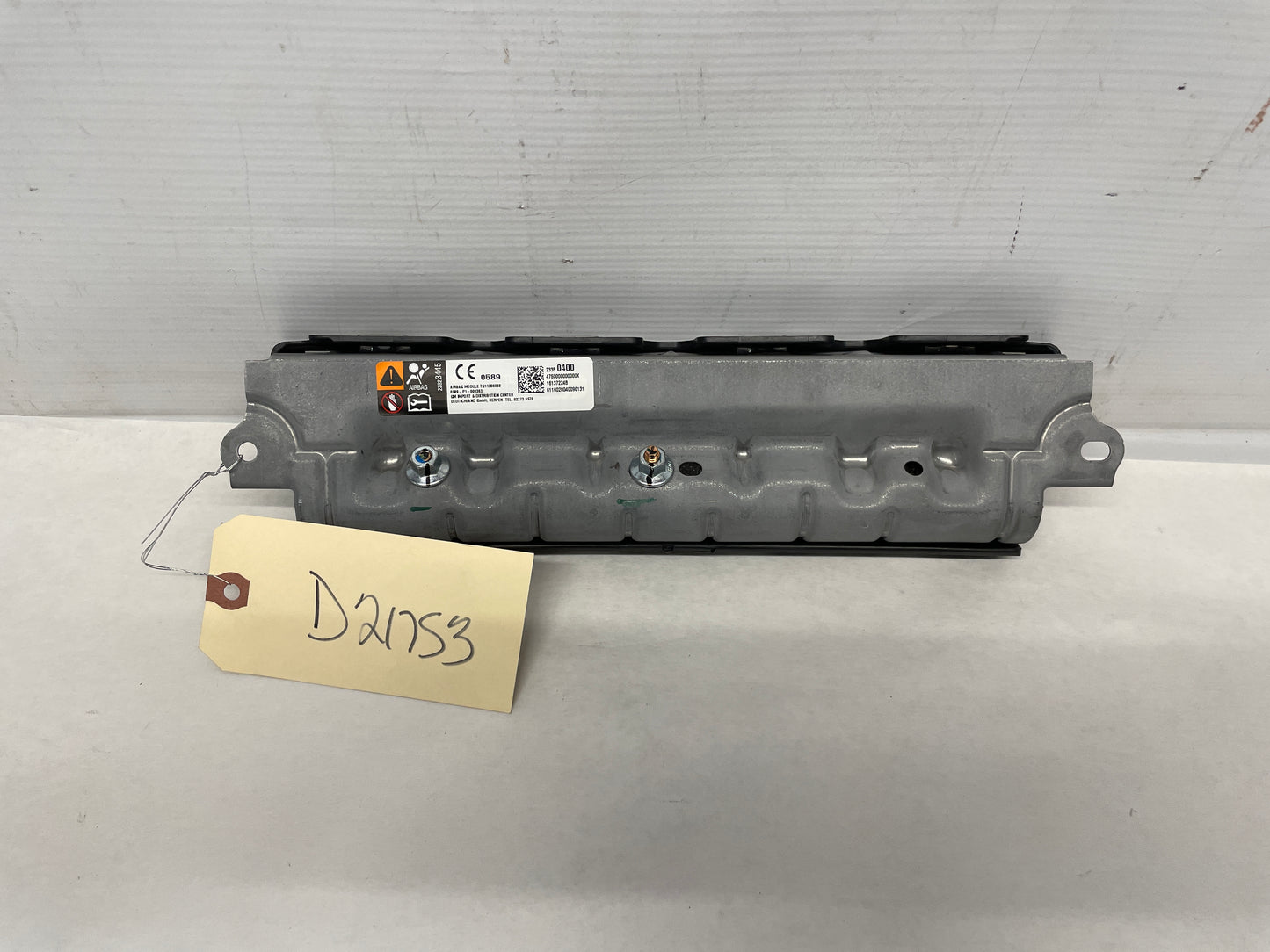 2016 Cadillac ATS-V Coupe LH Driver Lower Dash Knee Airbag Air Bag OEM - Day's Parts Yard
