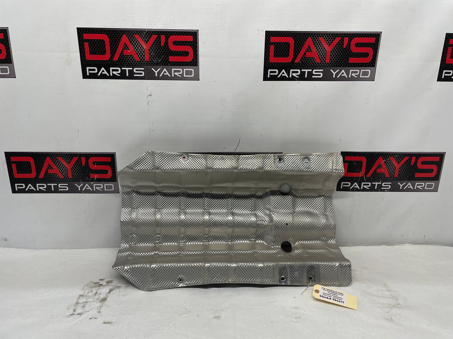 2014 Chevy SS Sedan Transmission Tunnel Exhaust Heat Shield OEM - Day's Parts Yard