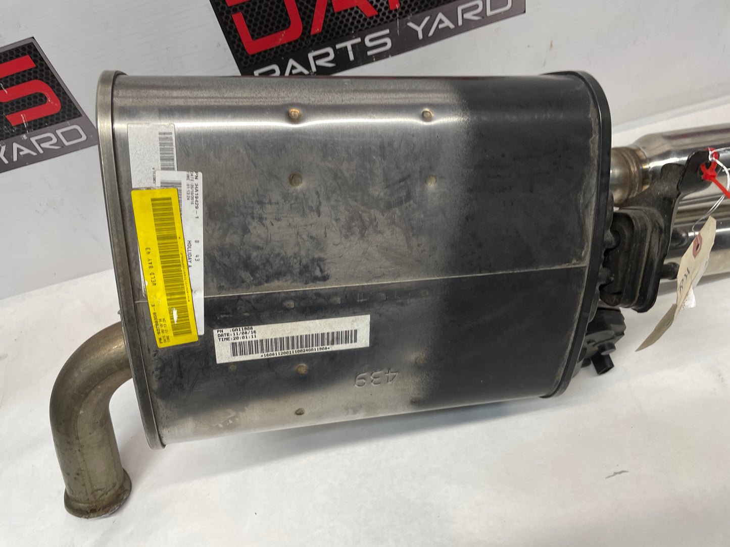 2017 Chevy SS Sedan RH Passenger Factory OEM Bi Mode Exhaust Muffler - Day's Parts Yard