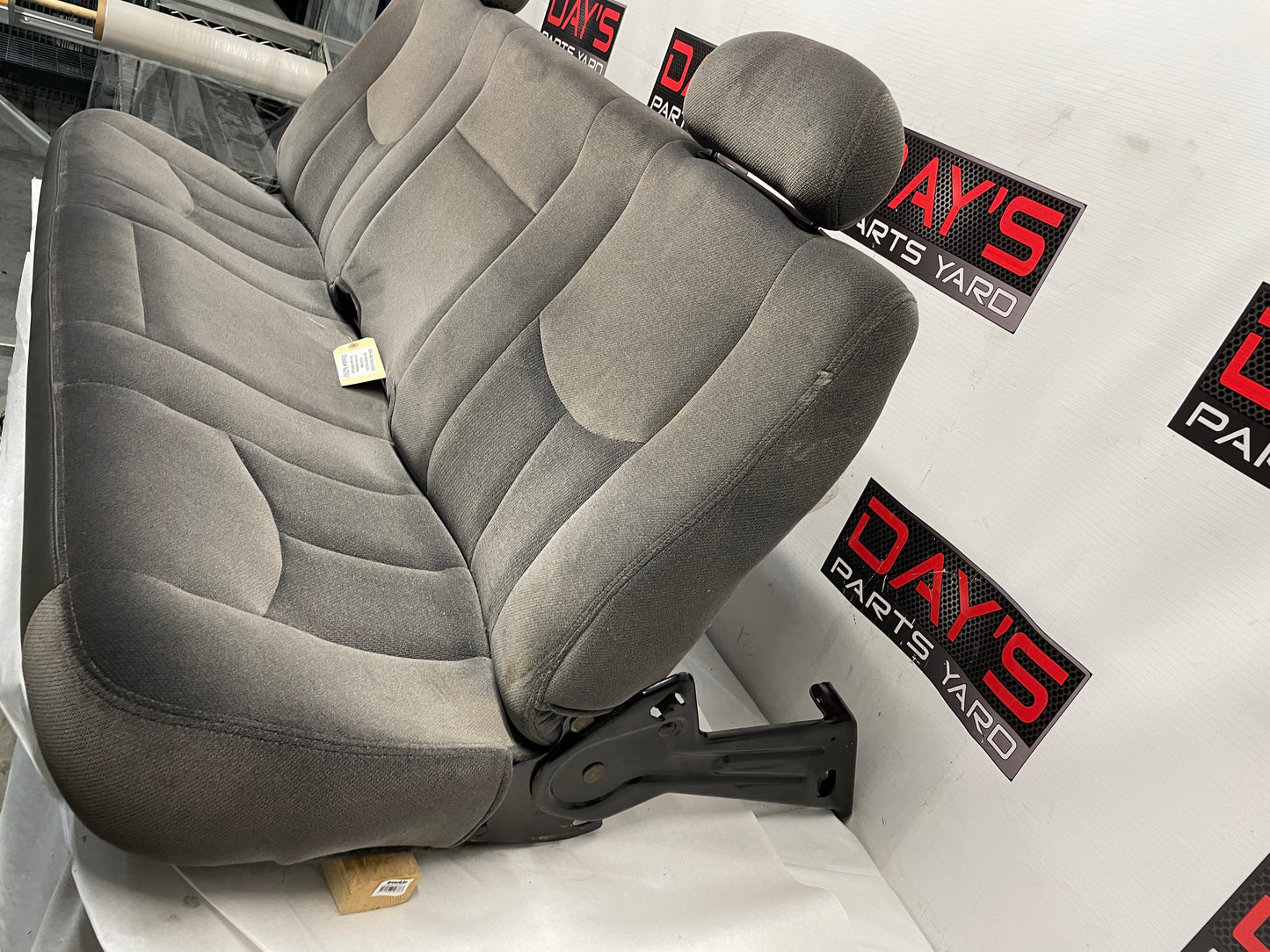 2004 GMC Sierra K1500 Rear Seat Gray Cloth OEM - Day's Parts Yard