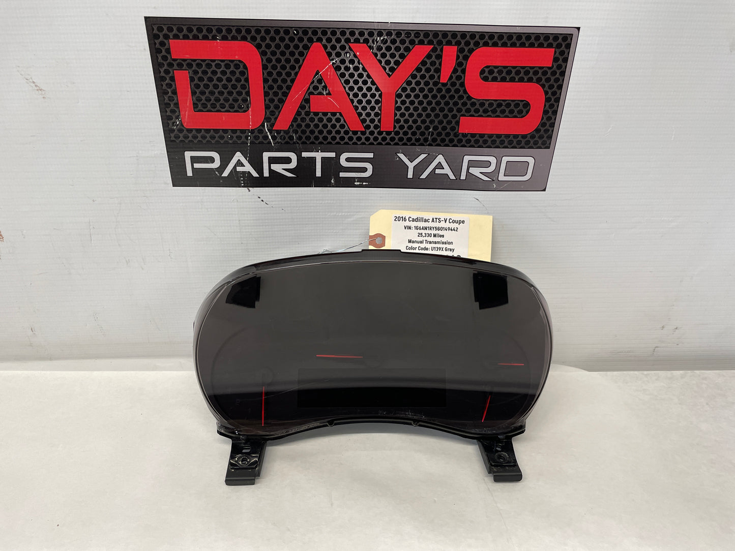 2016 Cadillac ATS-V Coupe Digital Speedometer Instrument Gauge Cluster Panel OEM - Day's Parts Yard