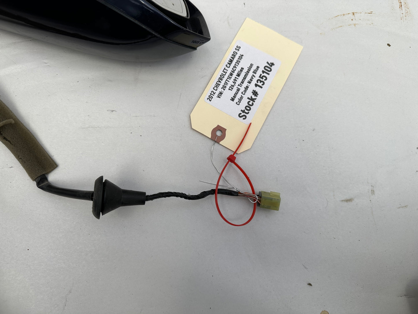 2012 Chevy Camaro SS RH Passenger Exterior Side Mirror Heated OEM - Day's Parts Yard