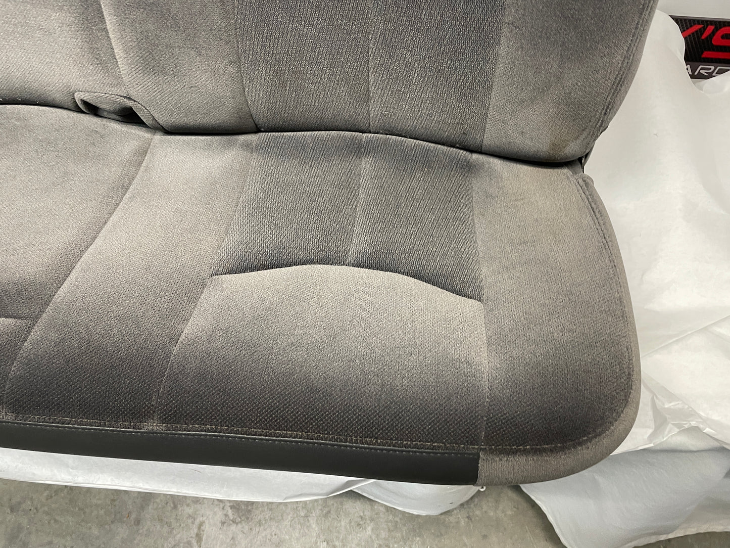 2004 GMC Sierra K1500 Rear Seat Gray Cloth OEM - Day's Parts Yard