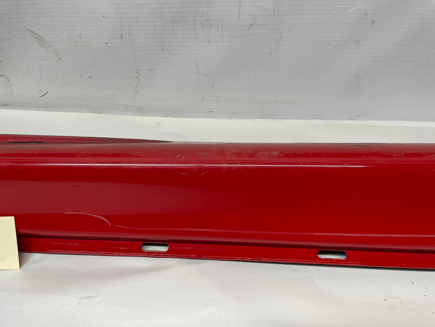 2004 Pontiac GTO LH Driver Rocker Molding Side Skirt Red OEM - Day's Parts Yard