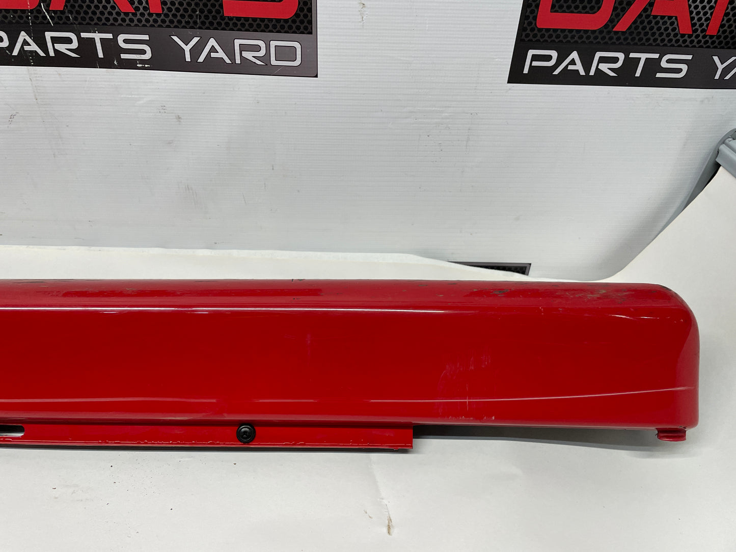 2004 Pontiac GTO LH Driver Rocker Molding Side Skirt Red OEM - Day's Parts Yard