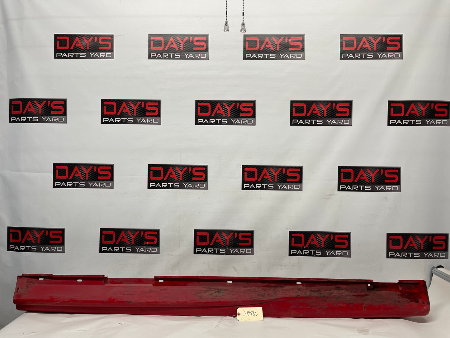 2004 Pontiac GTO LH Driver Rocker Molding Side Skirt Red OEM - Day's Parts Yard