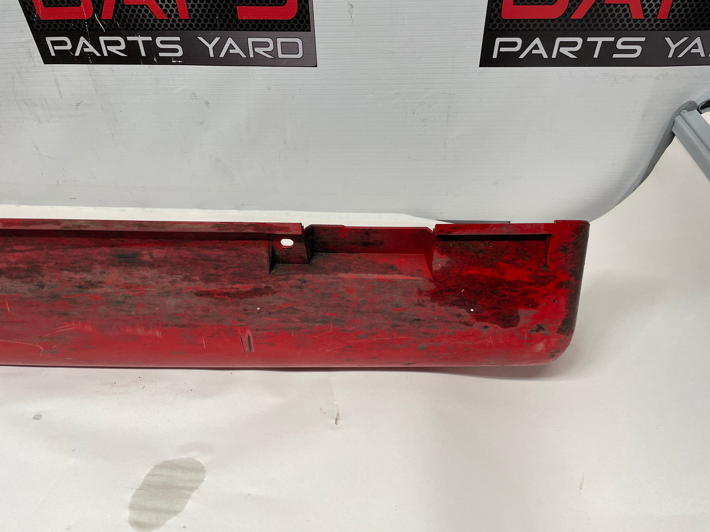 2004 Pontiac GTO LH Driver Rocker Molding Side Skirt Red OEM - Day's Parts Yard