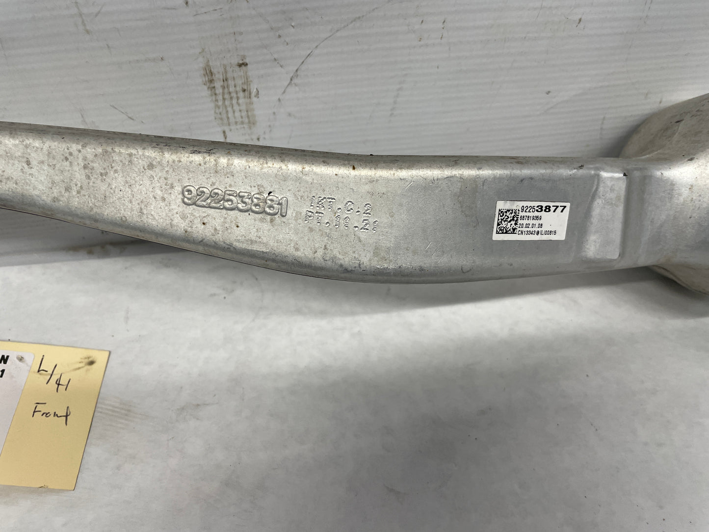 2014 Chevy SS Sedan LH Driver Front Suspension Lower Control Arm OEM - Day's Parts Yard