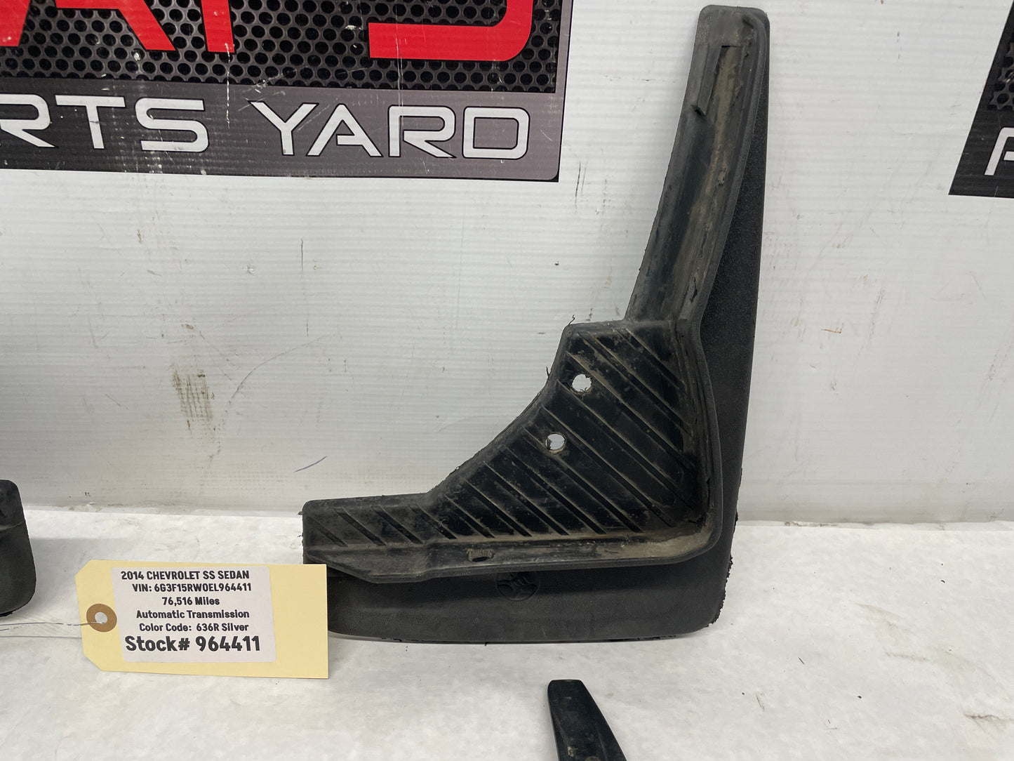 2014 Chevy SS Sedan Holden Mud Flaps Set OEM - Day's Parts Yard