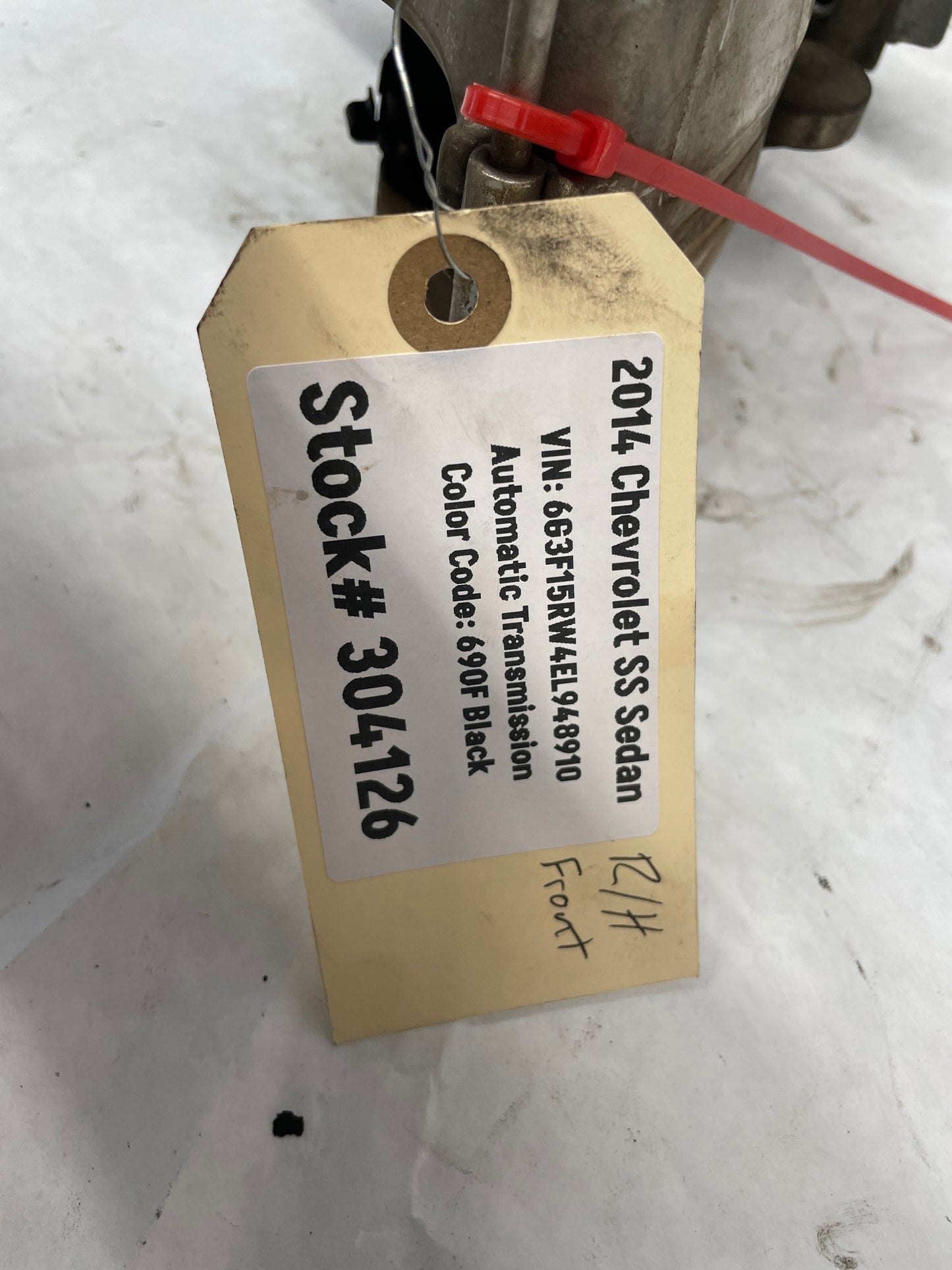 2014 Chevy SS Sedan Front Brembo Brake Calipers 4 Piston OEM - Day's Parts Yard