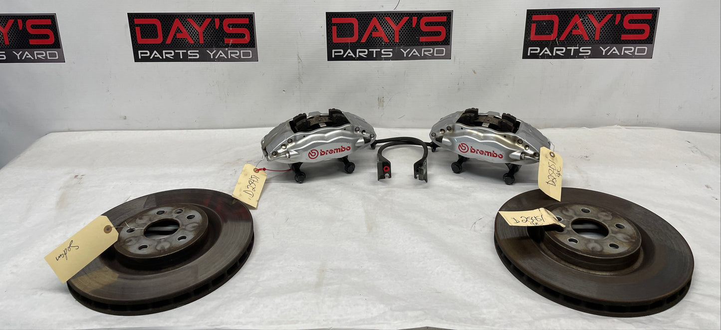 2014 Chevy SS Sedan Front Brembo Brake Calipers & Rotors OEM - Day's Parts Yard