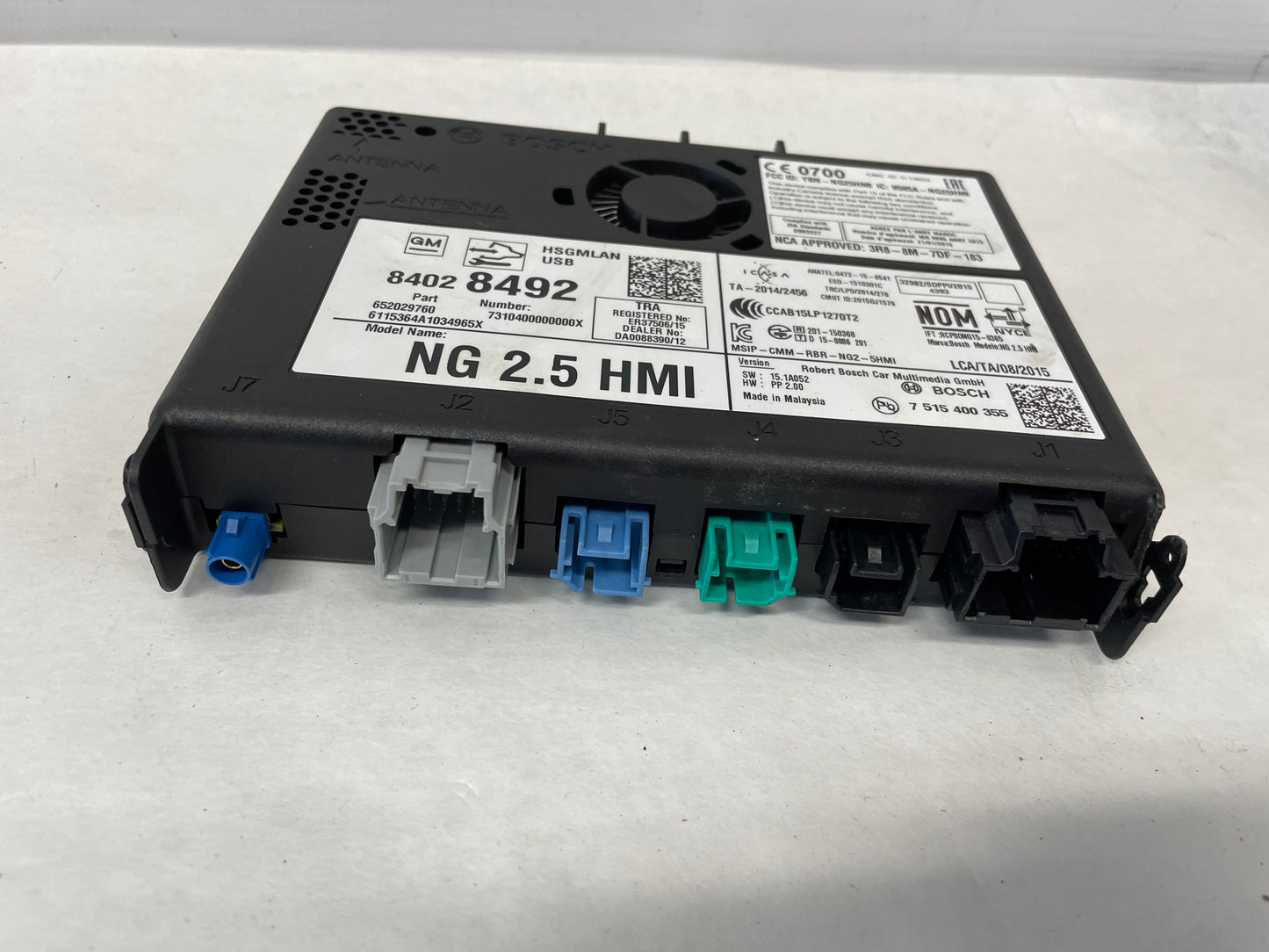 2016 Cadillac ATS-V Coupe HMI Human Interface Receiver Control Module OEM - Day's Parts Yard