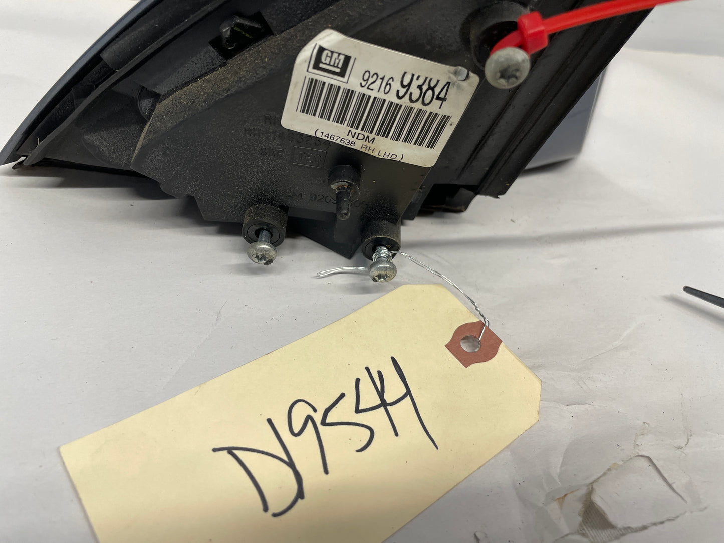 2005 Pontiac GTO RH Passenger Exterior Side Mirror OEM - Day's Parts Yard