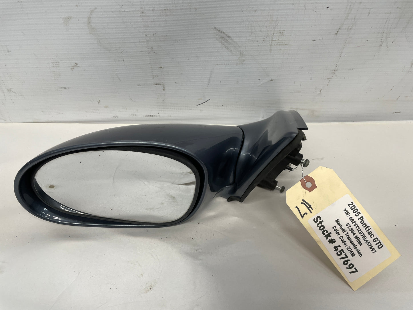 2005 Pontiac GTO LH Driver Exterior Side Door Mirror OEM - Day's Parts Yard