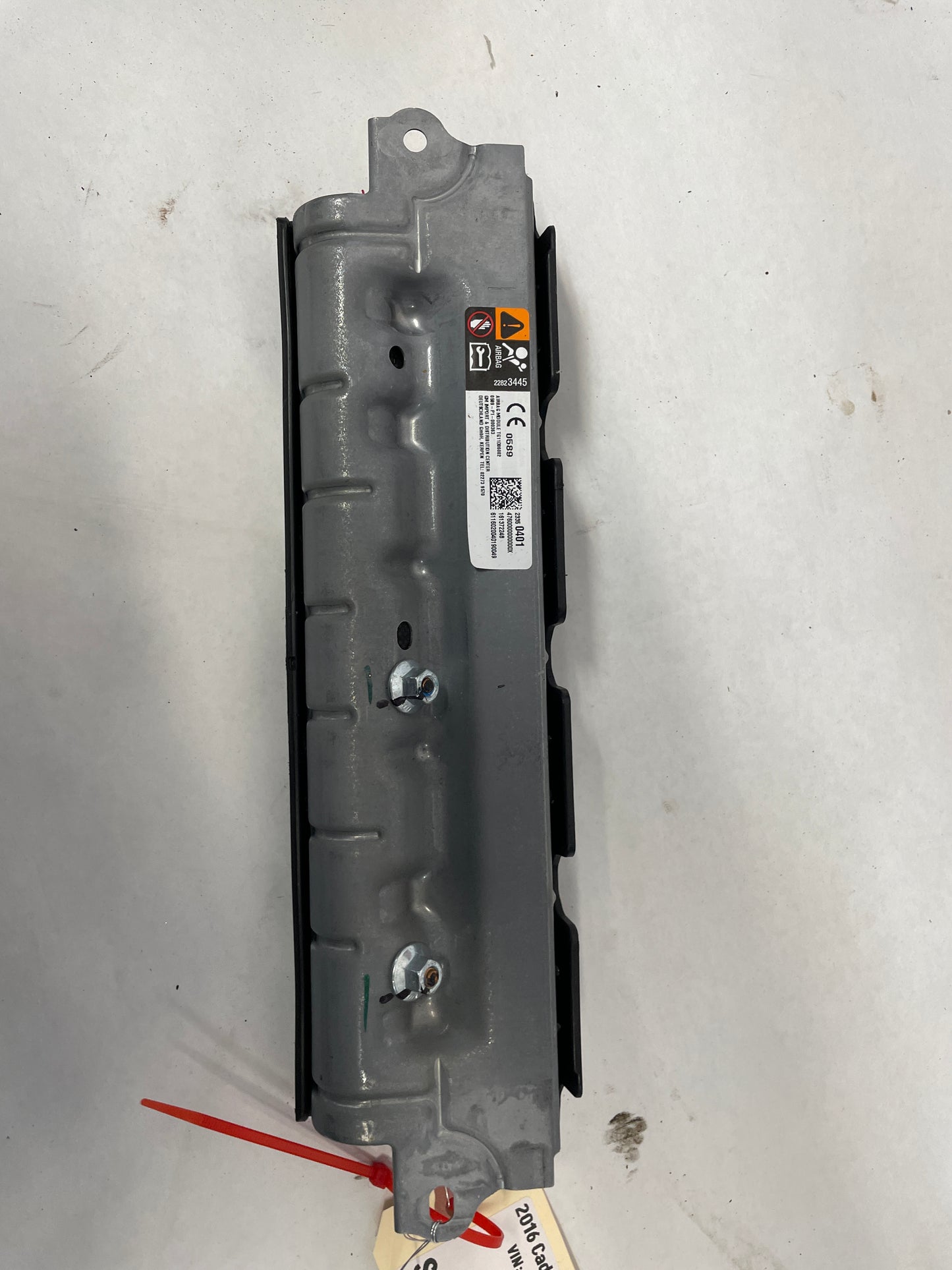 2016 Cadillac ATS-V Coupe RH Passenger Dash Knee Air Bag Airbag OEM - Day's Parts Yard