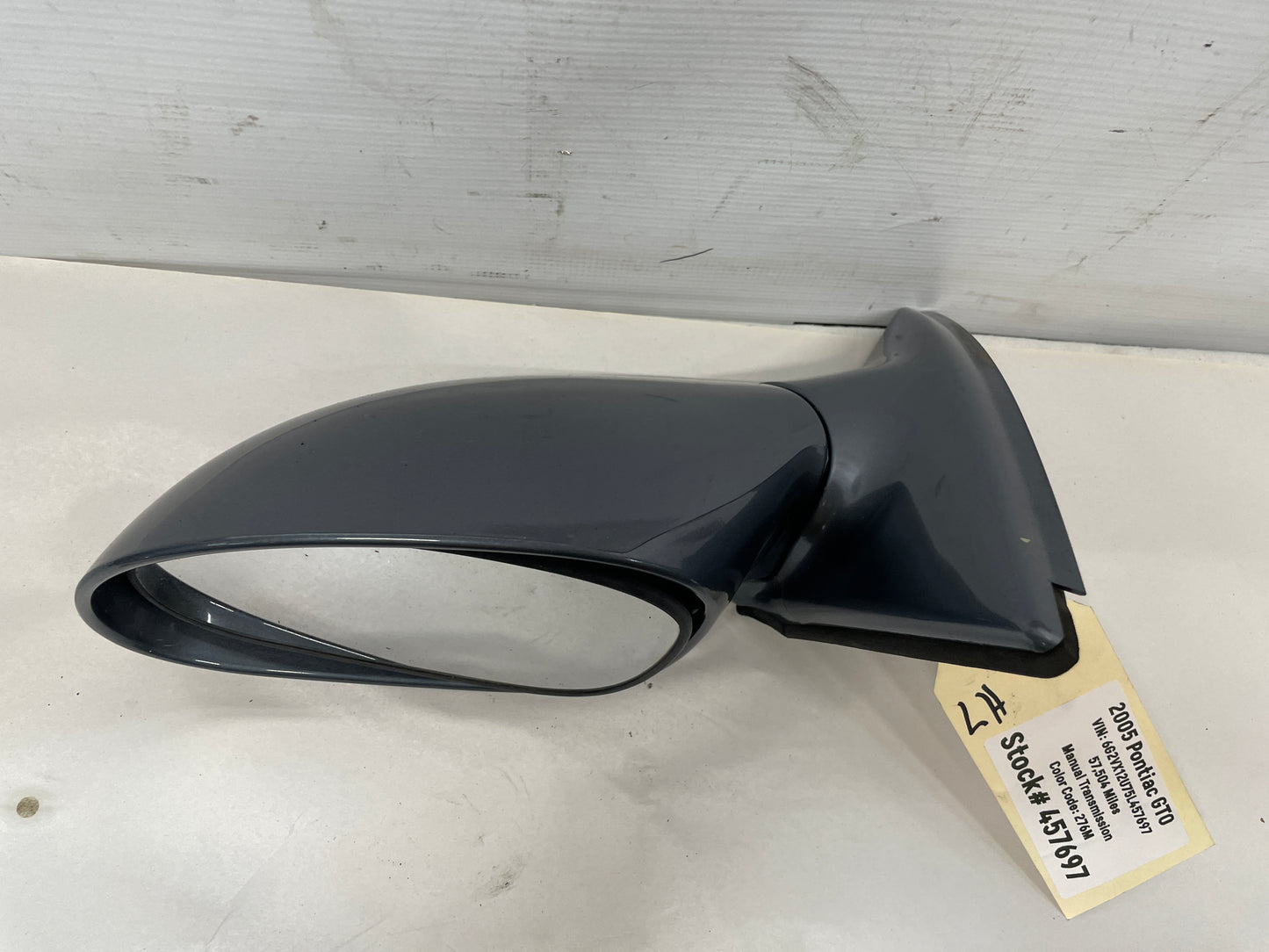 2005 Pontiac GTO LH Driver Exterior Side Door Mirror OEM - Day's Parts Yard