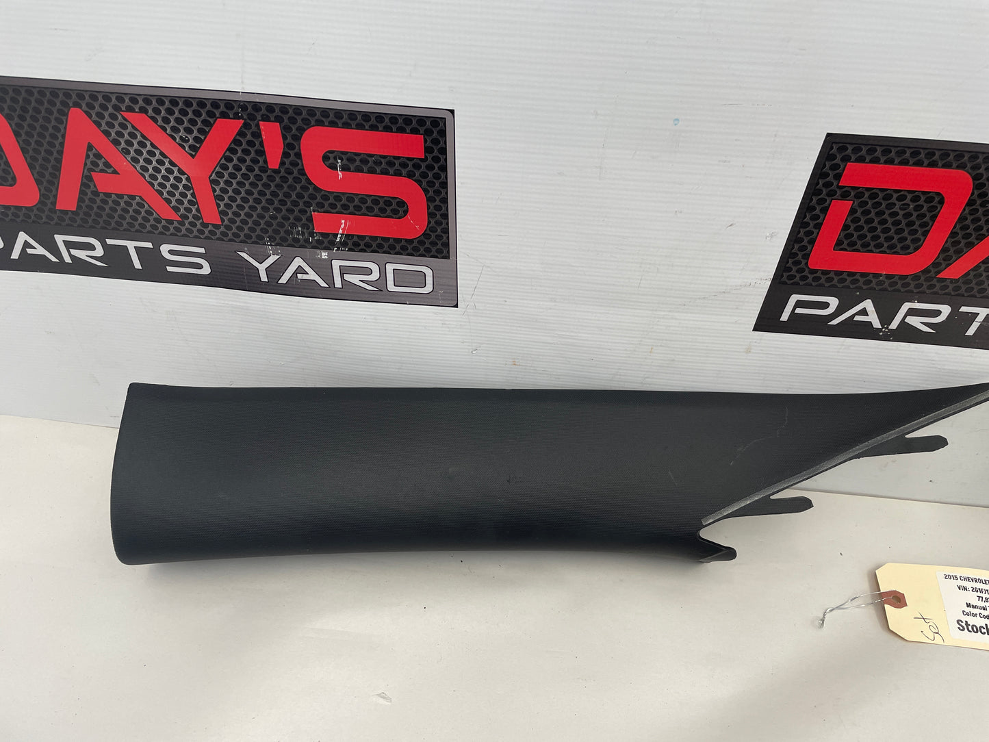 2015 Chevy Camaro SS RH & LH Interior A Pillar Trim OEM - Day's Parts Yard