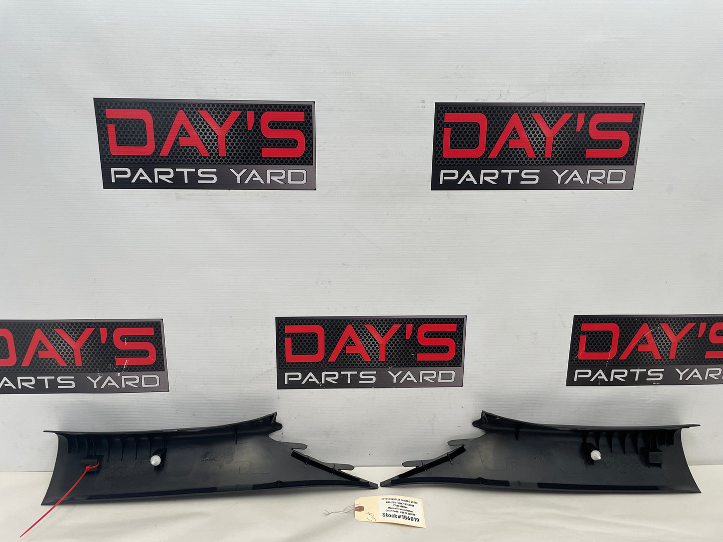 2015 Chevy Camaro SS RH & LH Interior A Pillar Trim OEM - Day's Parts Yard