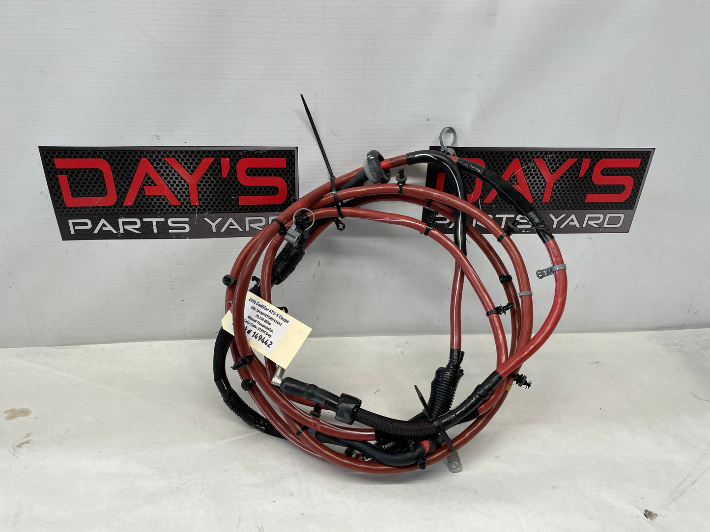 2016 Cadillac ATS-V Positive Battery Cable Wire Wiring Harness OEM - Day's Parts Yard