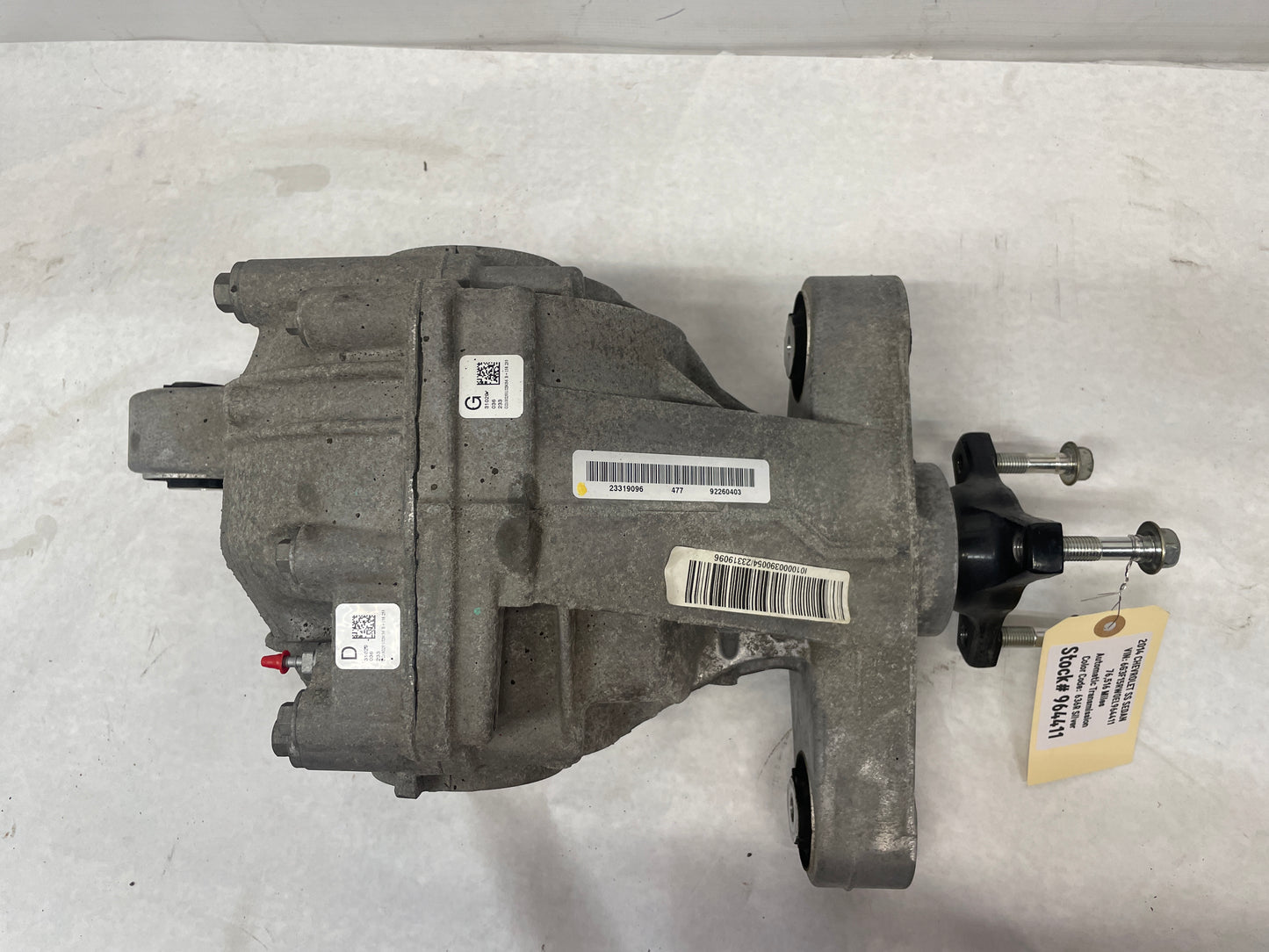2014 Chevy SS Rear End Axle Carrier Rearend Diff Differential 3.27 LSD OEM - Day's Parts Yard