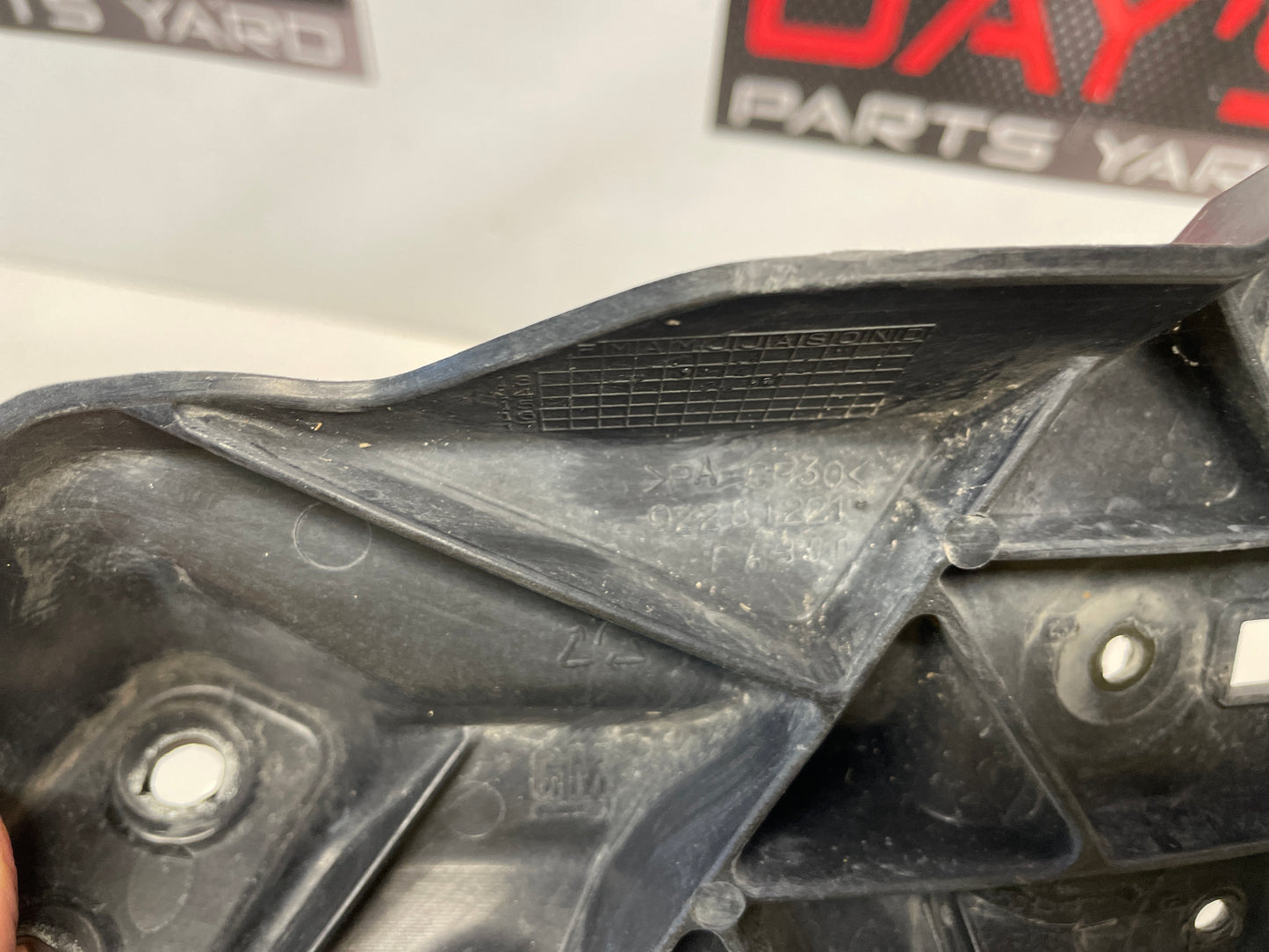 2015 Chevy SS Sedan RH Passenger Fender Bumper Bracket OEM - Day's Parts Yard