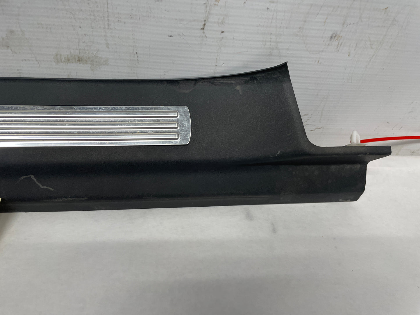 2013 Chevy Caprice PPV RH Passenger Rear Door Scuff Sill Plate Panel Trim Molding OEM - Day's Parts Yard
