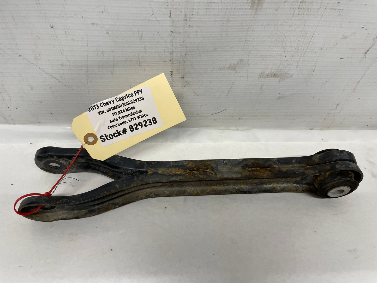 2013 Chevy Caprice PPV RH Passenger Rear Suspension Trailing Control Arm Link OEM - Day's Parts Yard