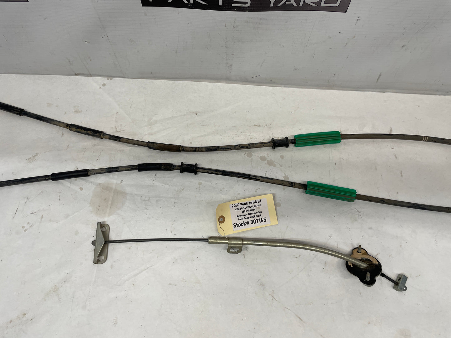 2009 Pontiac G8 GT Emergency E Brake Lines Cables Kit OEM - Day's Parts Yard