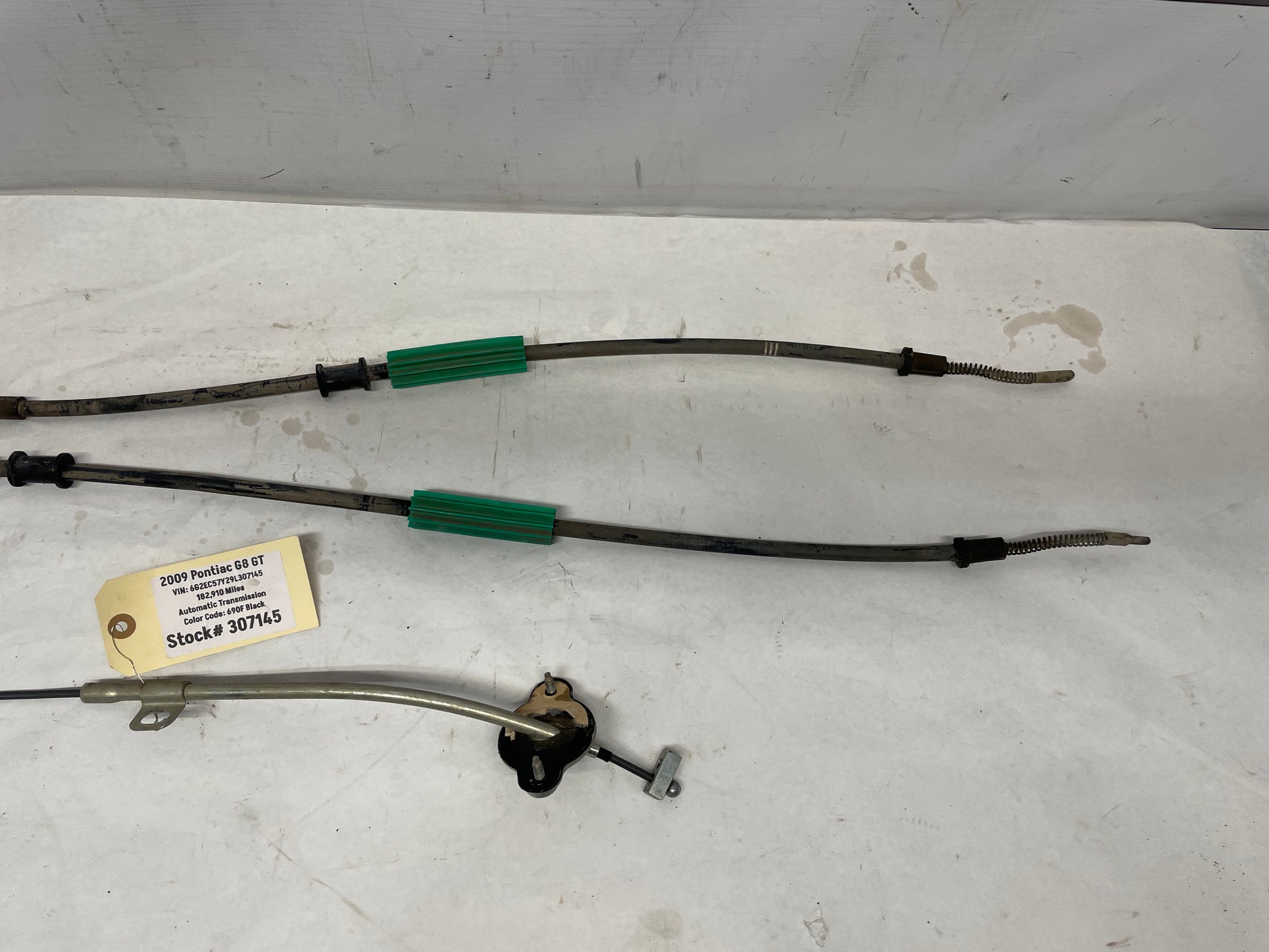 2009 Pontiac G8 GT Emergency E Brake Lines Cables Kit OEM - Day's Parts Yard