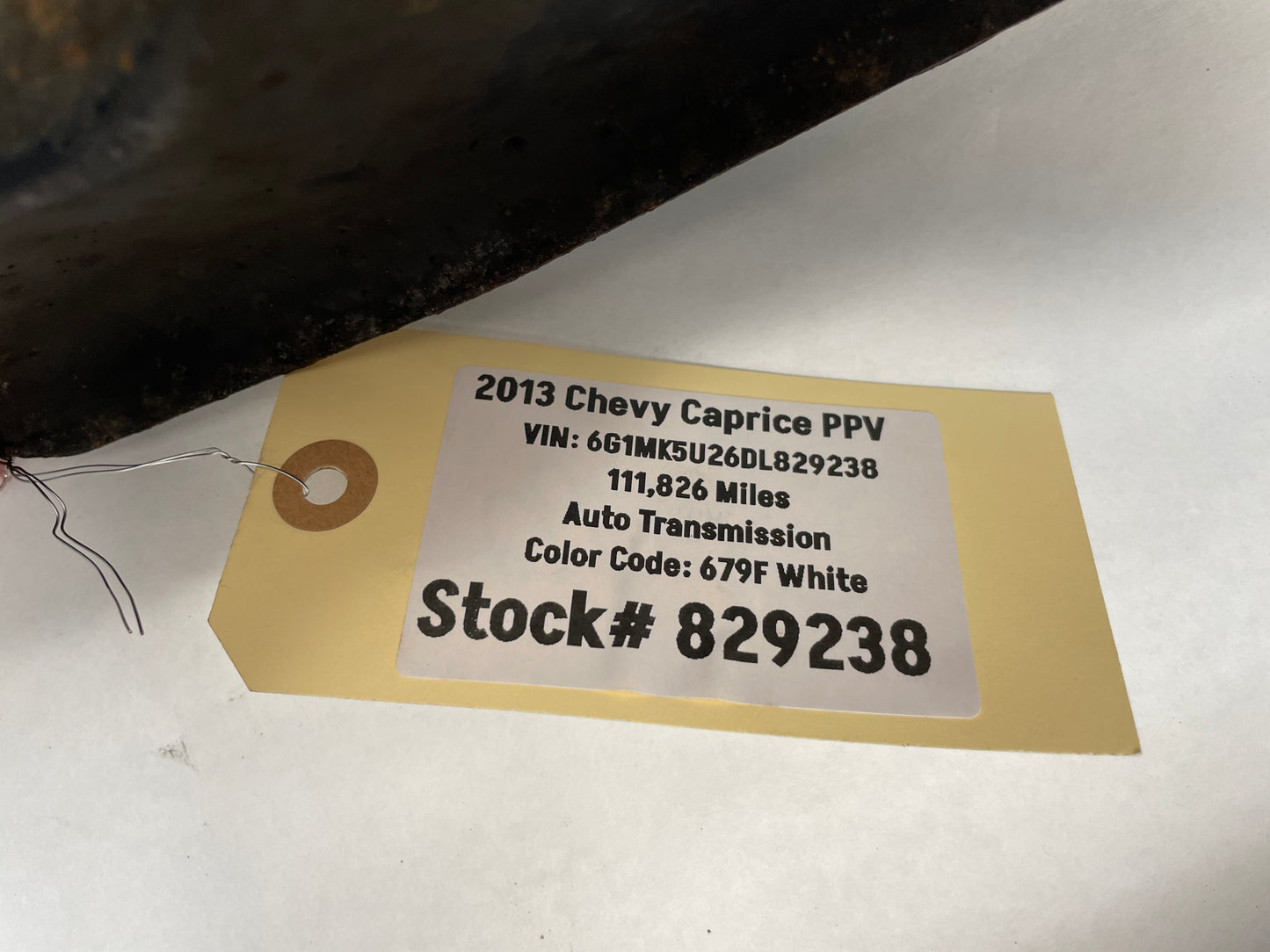 2013 Chevy Caprice PPV RH Passenger Rear Suspension Lower Control Arm OEM - Day's Parts Yard