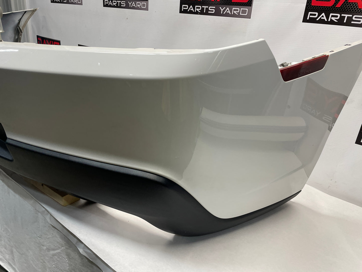 2015 Chevy Camaro SS Complete Rear Bumper Cover White OEM - Day's Parts Yard